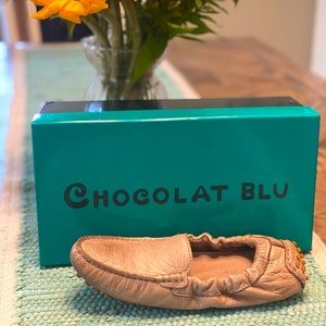 Chocolat Blu Tara Taupe Leather Size 6.5 and 7.5